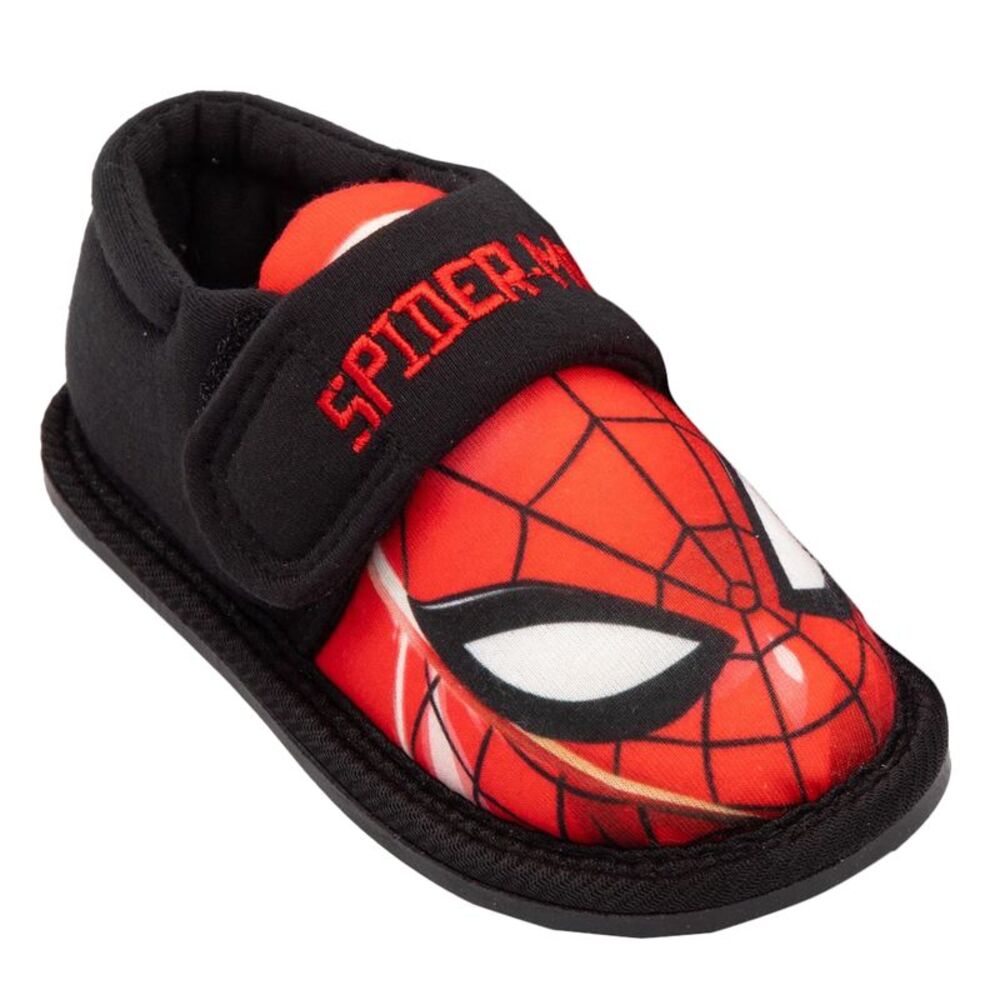 Spider-Man Boys Slippers / Black/Red